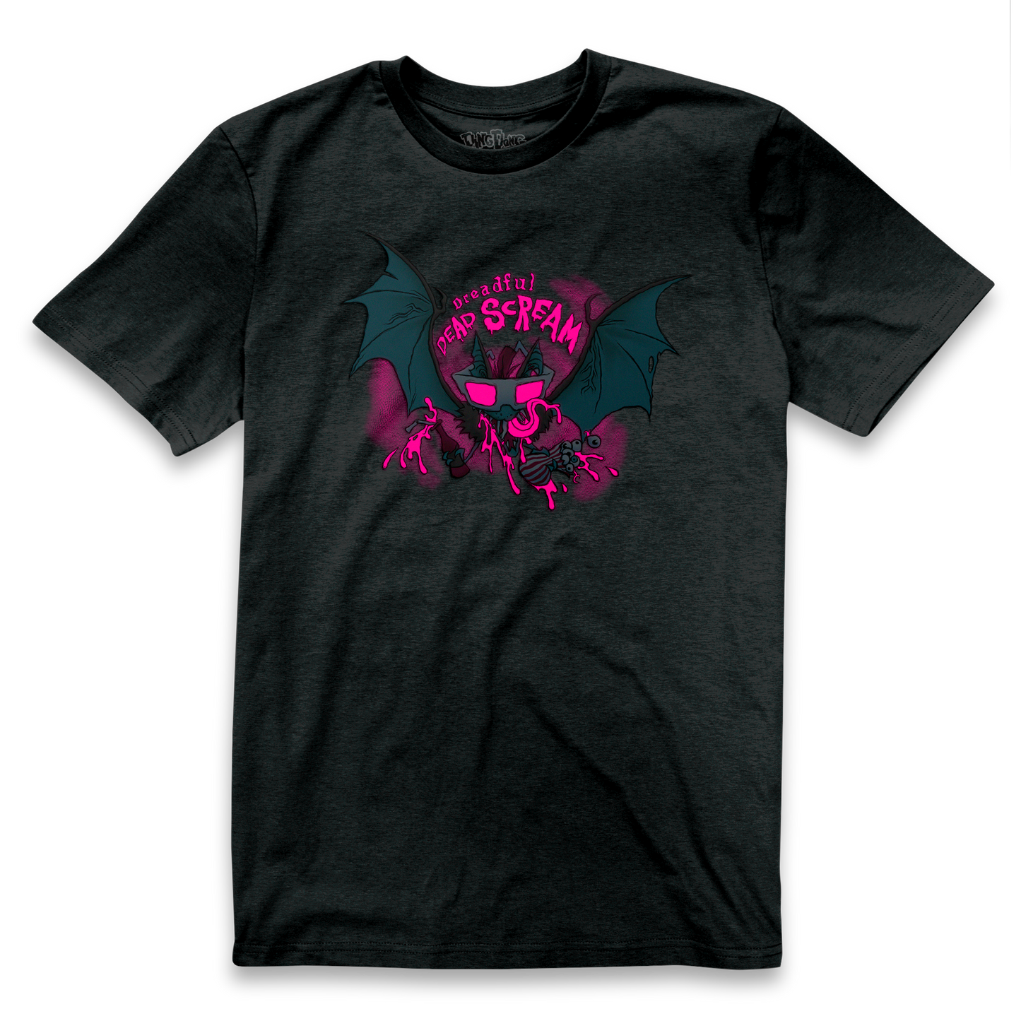 Dreadful Dead Scream Neon T-shirt