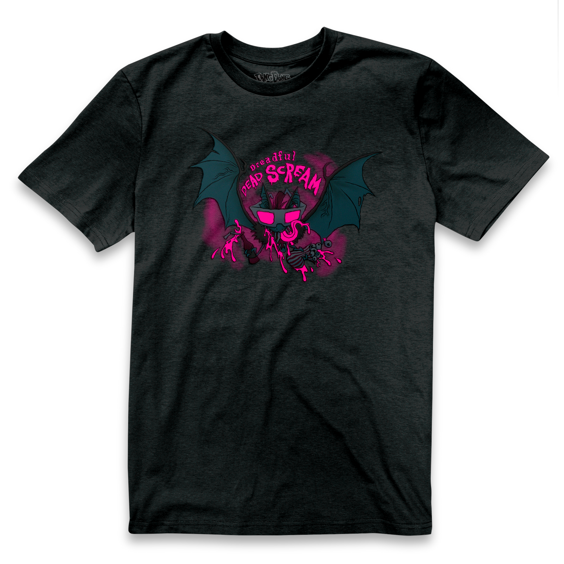 Dreadful Dead Scream Neon T-shirt